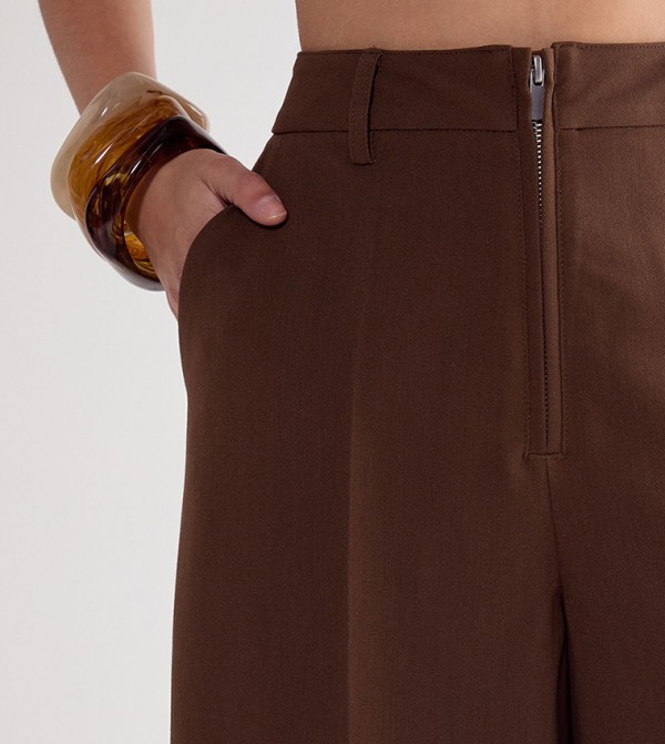 Nasty Gal Nasty Gal - Brown Casual Pants
