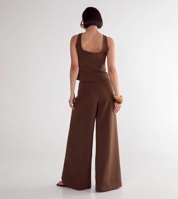 Nasty Gal Nasty Gal - Brown Casual Pants