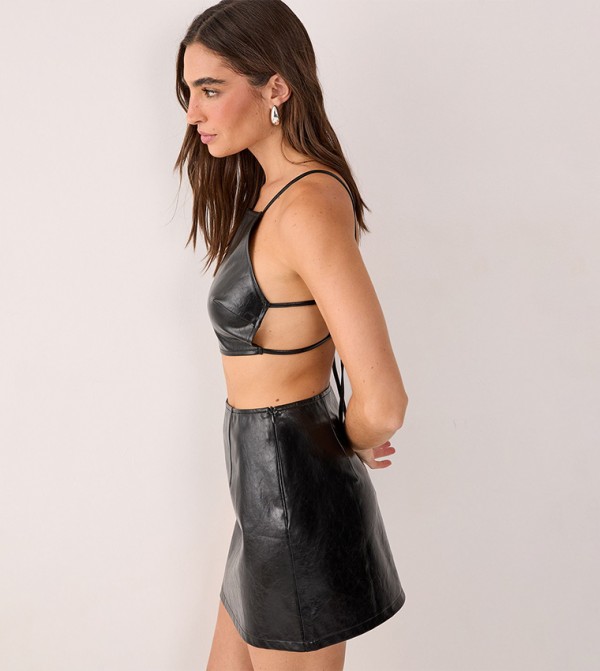 ناستي غال  - أسود Mini Skirts