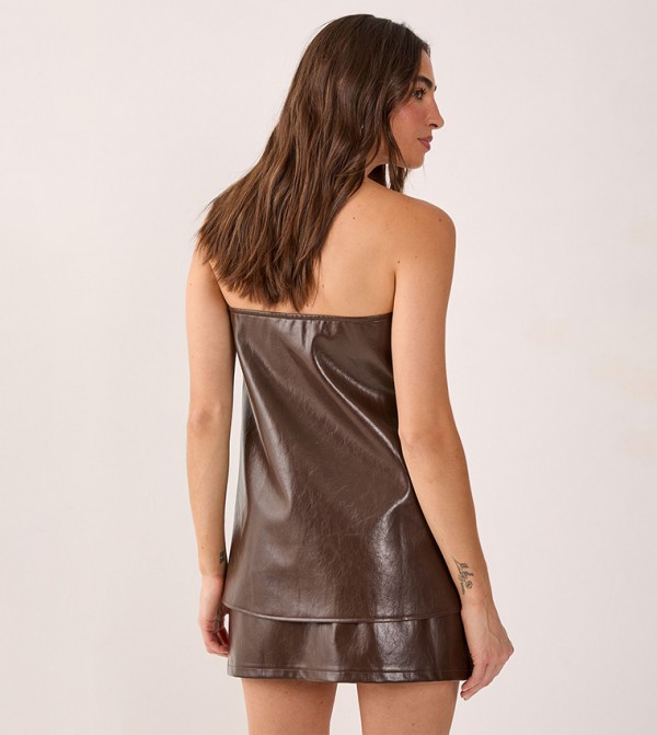 Nasty Gal Nasty Gal - Brown Casual Tops