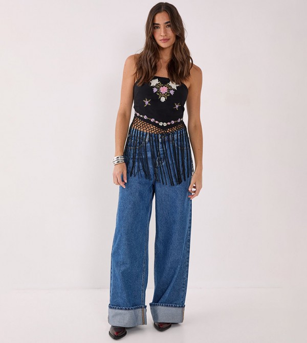 Nasty Gal Nasty Gal - Black Sleeveless Tops