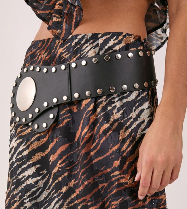 Nasty Gal  Belts - Black Non Leather Belts