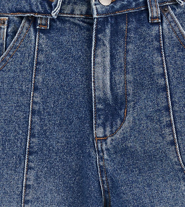 Nasty Gal Nasty Gal - Blue Straight Jeans