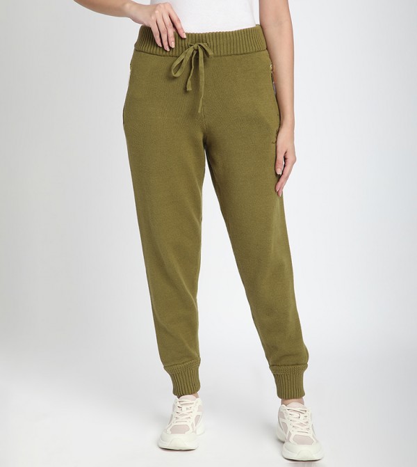 بيفرلي هيلز بولو كلوب  بناطيل جوغر - DARK OLIVE جوغر