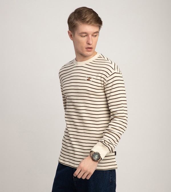 بيفرلي هيلز بولو كلوب  ملابس - عاجي  Sweaters
