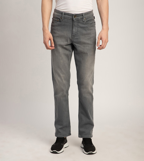 Beverly Hills Polo Club  Jeans - Grey Slim Jeans