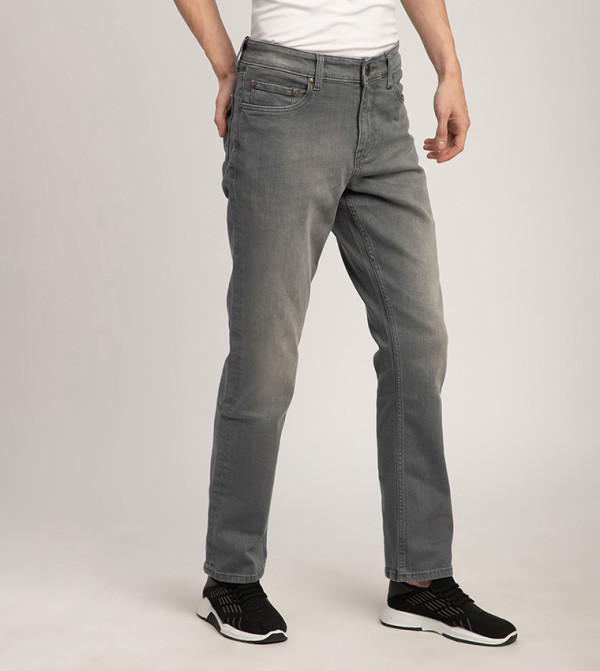 Beverly Hills Polo Club  Jeans - Grey Slim Jeans