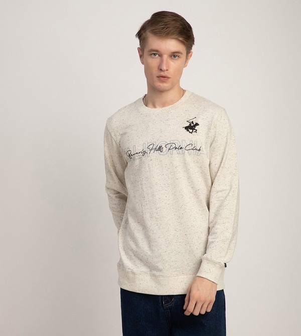 Beverly Hills Polo Club  Hoodies & Sweatshirts - Ivory Sweatshirts