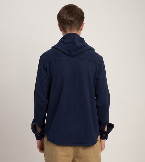 Beverly Hills Polo Club  Clothing - NAVY BLUE Casual Jackets