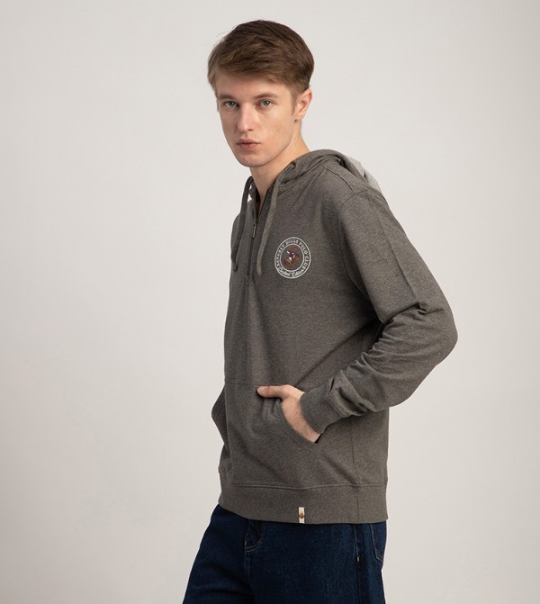 Beverly Hills Polo Club  Hoodies & Sweatshirts - Grey Hoodies