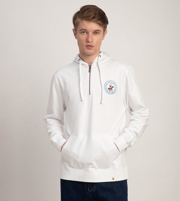 Beverly Hills Polo Club  Hoodies & Sweatshirts - White Hoodies
