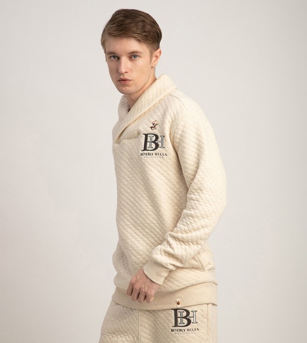 Beverly Hills Polo Club  Hoodies & Sweatshirts - Beige Hoodies
