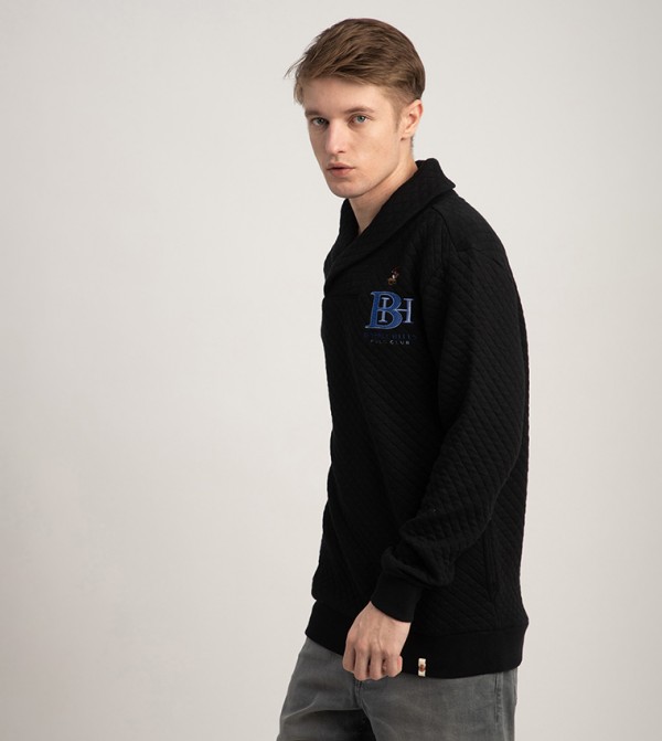 بيفرلي هيلز بولو كلوب  ملابس - أسود هودي