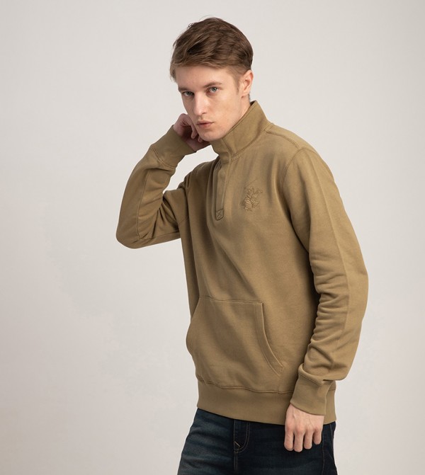 Beverly Hills Polo Club  Clothing - Brown Sweatshirts