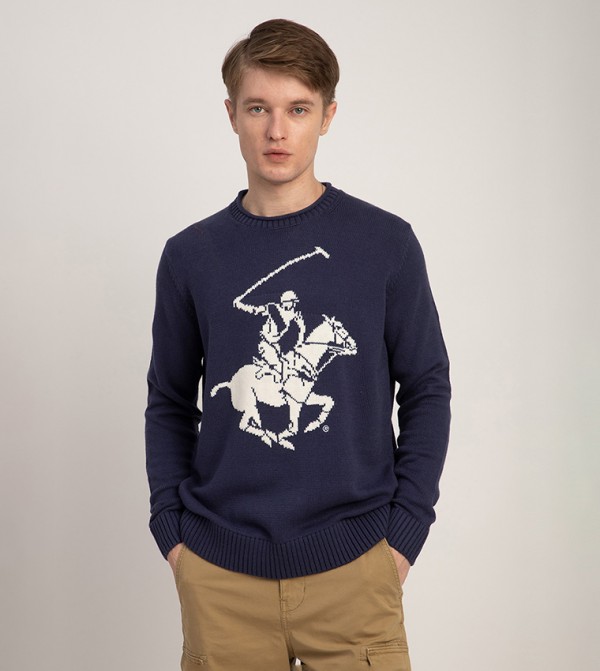 Beverly Hills Polo Club  Sweaters & Cardigans - NAVY BLUE Sweaters