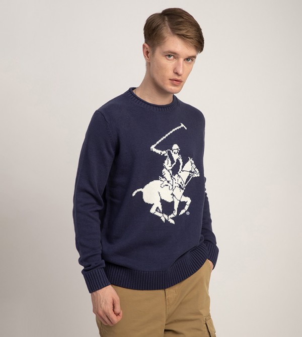 Beverly Hills Polo Club  Sweaters & Cardigans - NAVY BLUE Sweaters