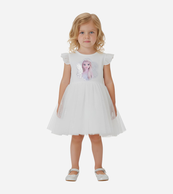 بيداني  فساتين حفلات - أبيض  فستان كاجوال 