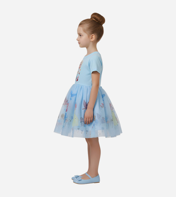 بيداني بيداني - أزرق فستان كاجوال 