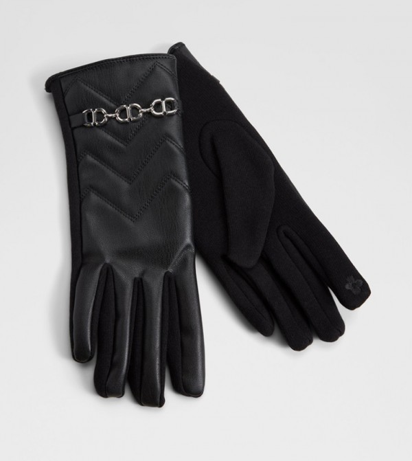 Aldo Accessories  Gloves - Black Leather