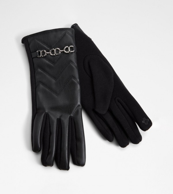 Aldo Accessories  Gloves - Black Leather