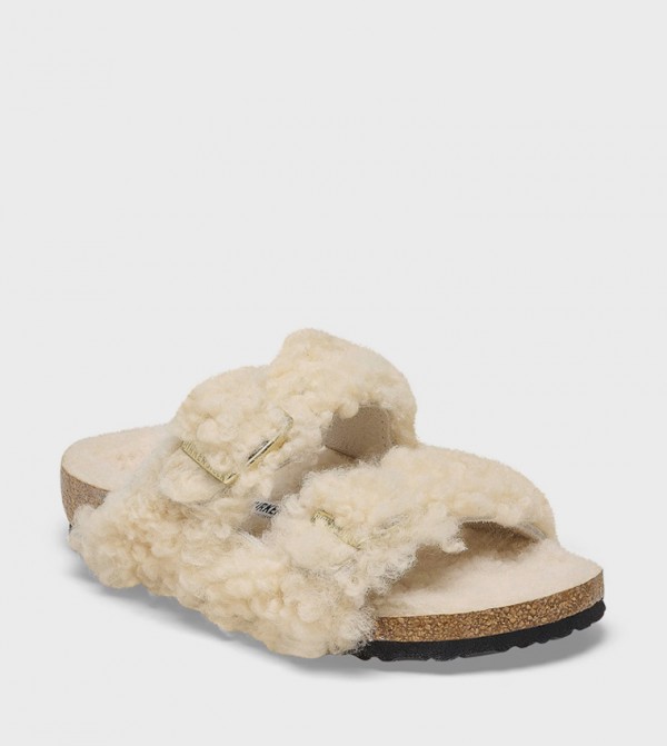 بيركنستوك بيركنستوك - بيج Flat Sandals
