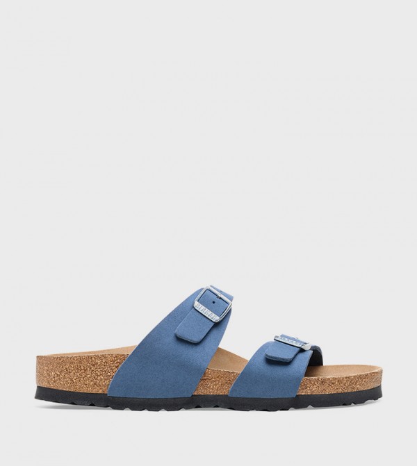 بيركنستوك  - أزرق Flat Sandals