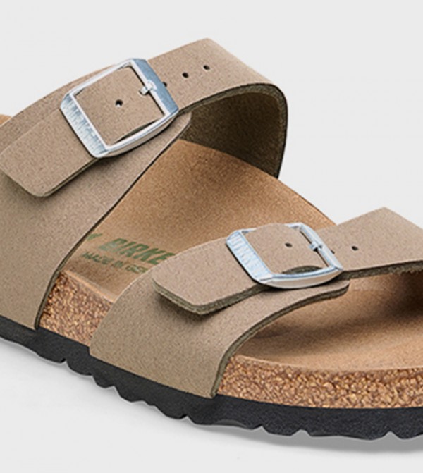 Birkenstock  Flat Sandals - Brown Flat Sandals
