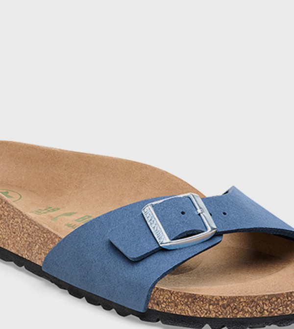 بيركنستوك  - أزرق Flat Sandals