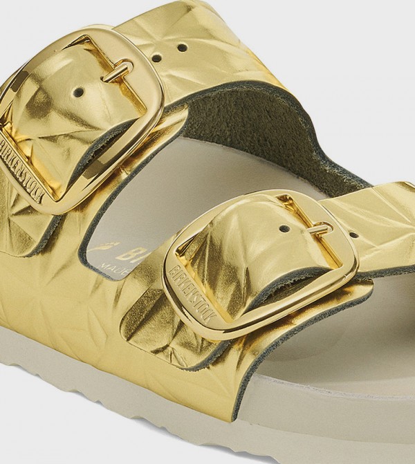 Birkenstock Birkenstock - Gold Flat Sandals