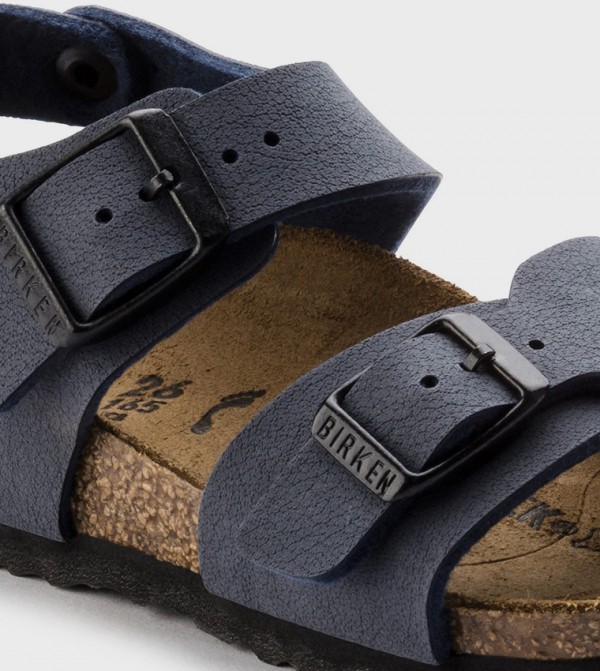 بيركنستوك بيركنستوك - كحلي Flat Sandals
