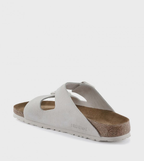 Birkenstock Birkenstock - White Flat Sandals
