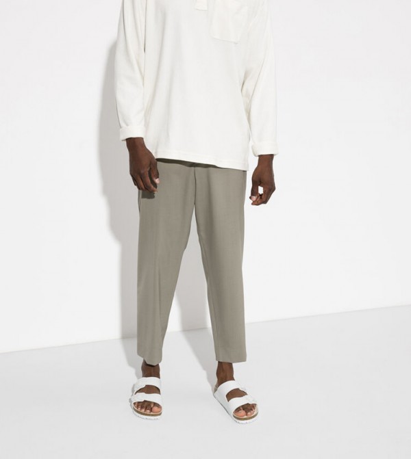 Birkenstock  Casual Sandals - White Slides