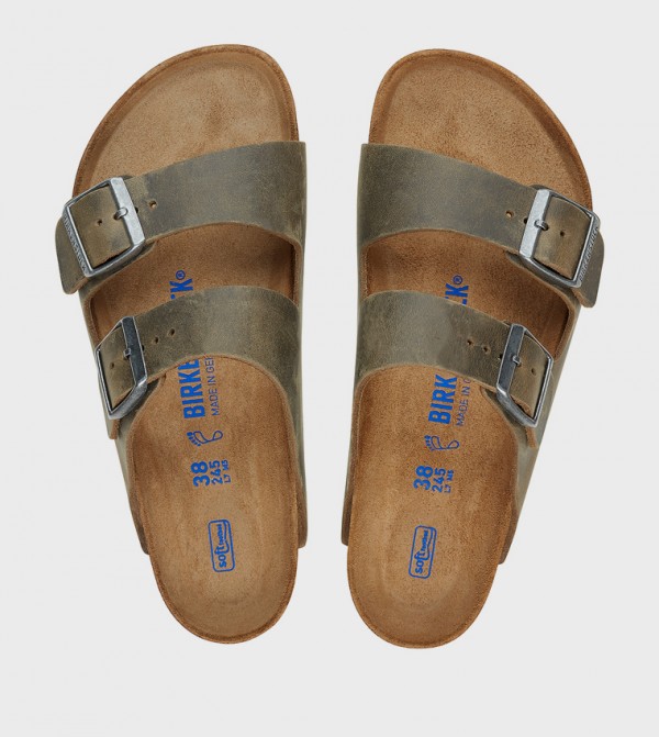 بيركنستوك بيركنستوك - أخضر Flat Sandals