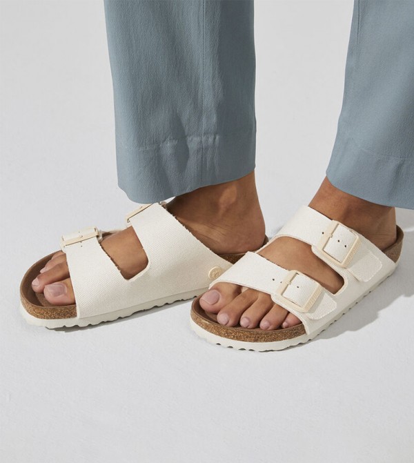 Birkenstock Birkenstock - Cream Slides