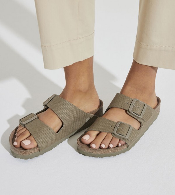 Birkenstock Birkenstock - Khaki Casual Sandals