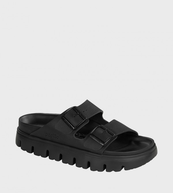 Birkenstock  Shoes - Black Flat Sandals