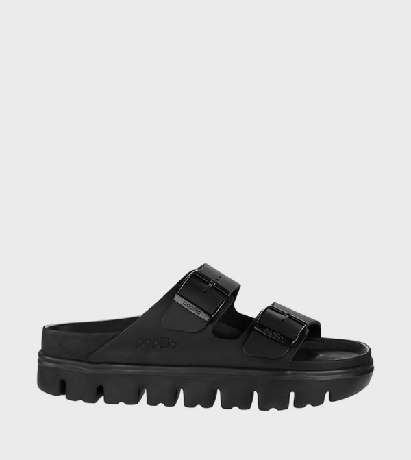 Birkenstock  Shoes - Black Flat Sandals