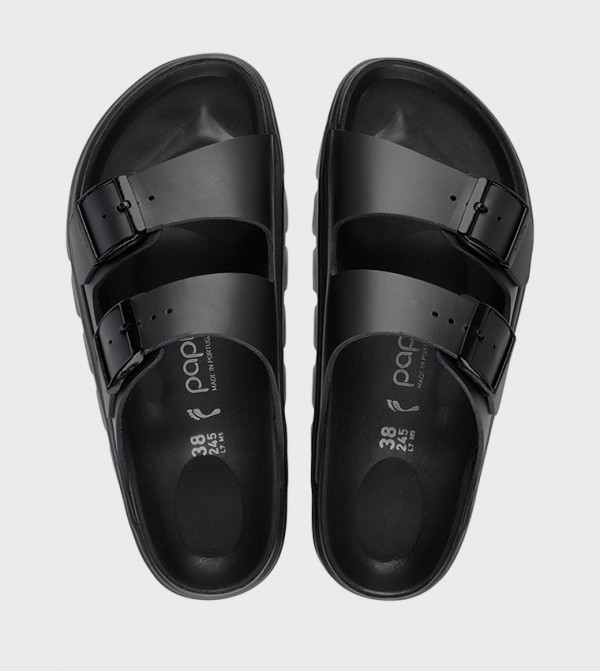 Birkenstock  Shoes - Black Flat Sandals