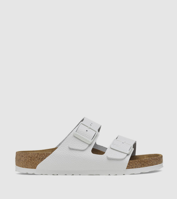 Birkenstock  Sandals - White Flat Sandals