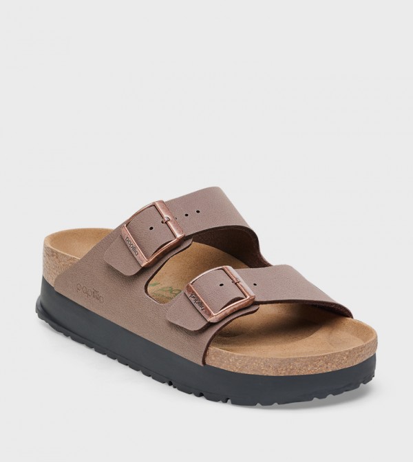 Birkenstock Birkenstock - Brown Flat Sandals