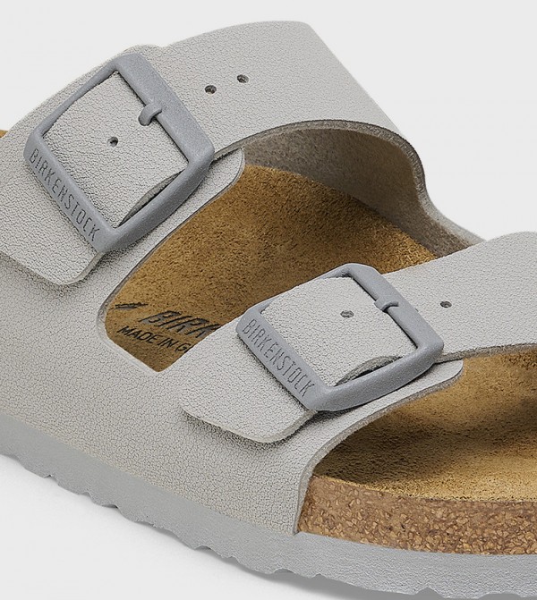 Birkenstock  - Grey Flat Sandals