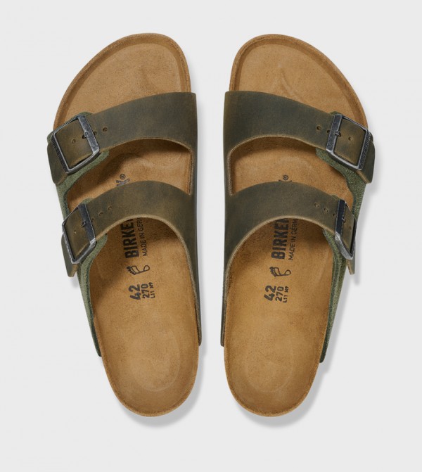 Birkenstock  Sandals - Green Casual Sandals
