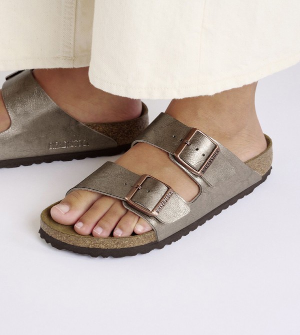 Birkenstock Birkenstock - Beige Flat Sandals