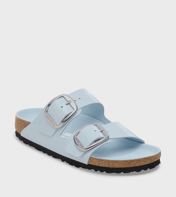 Birkenstock Birkenstock - Light Blue Flat Sandals