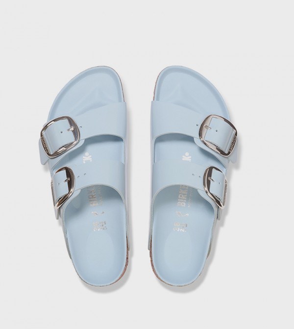Birkenstock Birkenstock - Light Blue Flat Sandals