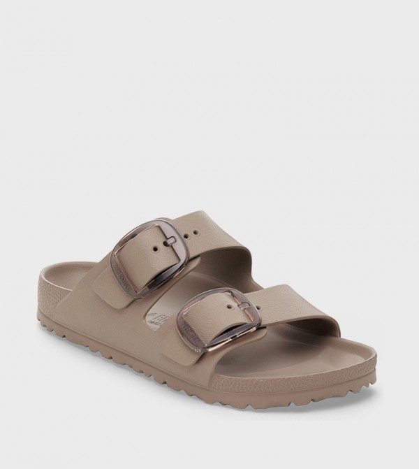 Birkenstock Birkenstock - Taupe Flat Sandals