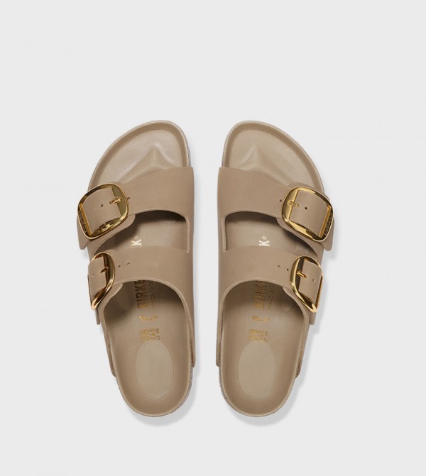 بيركنستوك  - بني  Flat Sandals