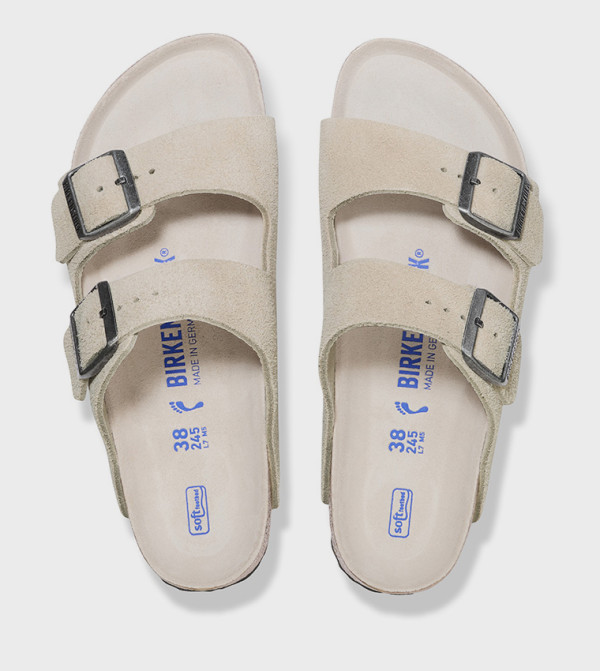 Birkenstock Birkenstock - Grey Flat Sandals