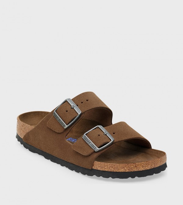 Birkenstock  - Khaki Flat Sandals