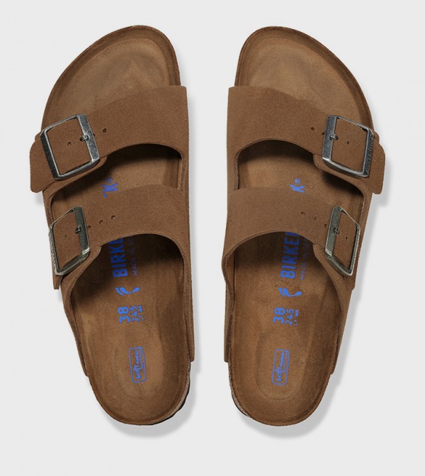 Birkenstock  - Khaki Flat Sandals